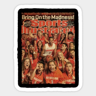 COVER SPORT - SPORT ILLUSTRATED - THE CUSE SAY Sticker